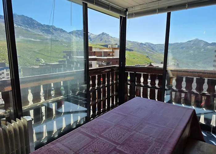 Le Serac Panoramic Mountain View Spacious 40m2 Managed By Private Host * Val Thorens